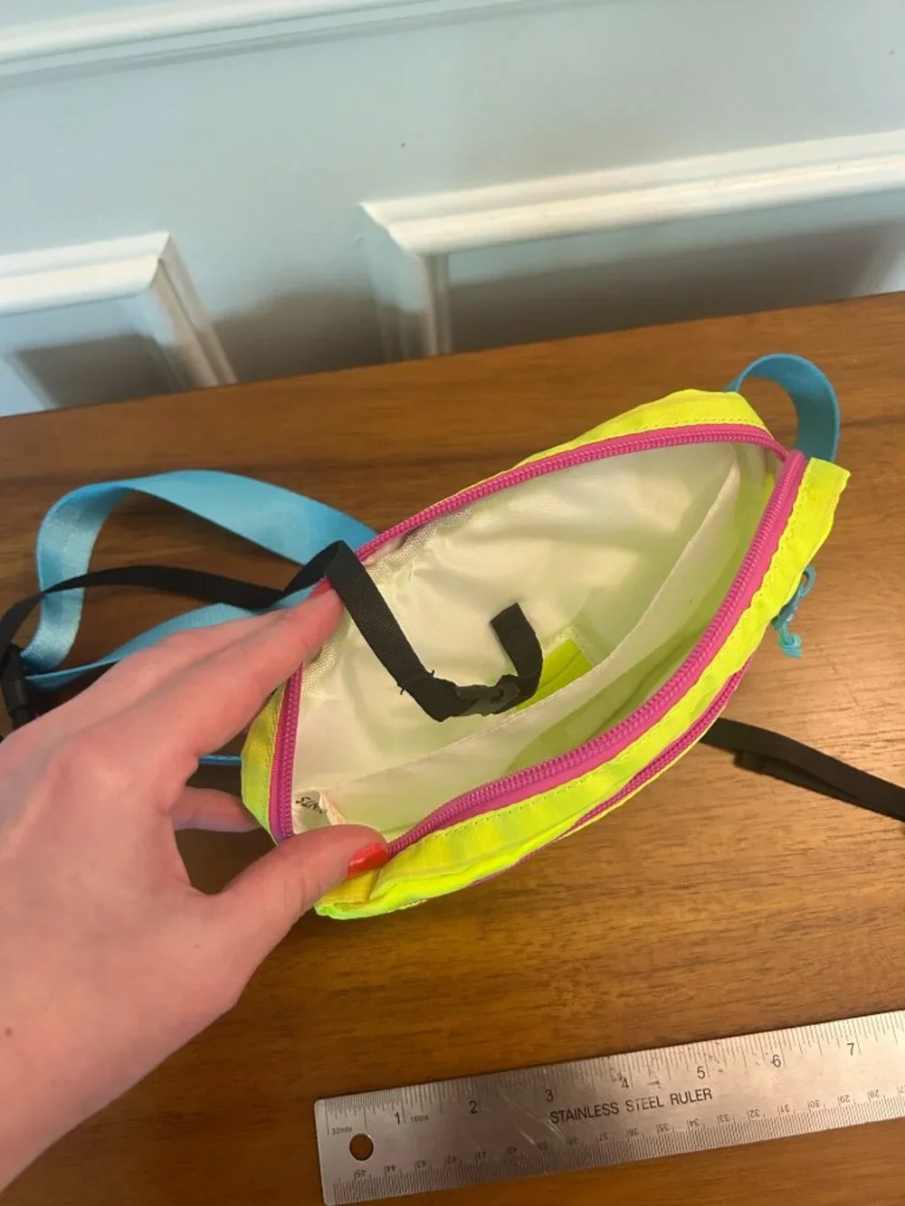 Sprints Sling It Bag Acid Glow | No Bounce 3rd Strap | Vibrant Cute Functional